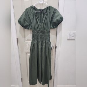 J. Crew, size XXS, dark green.